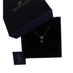 swarovski heart pendant necklace